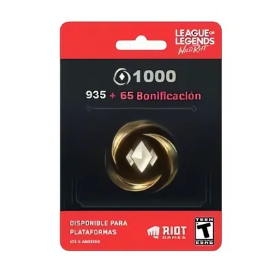 1000 nucleos Wild Rift