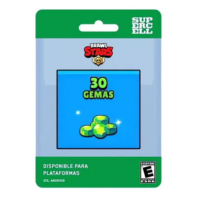 30 Gemas Brawl Stars