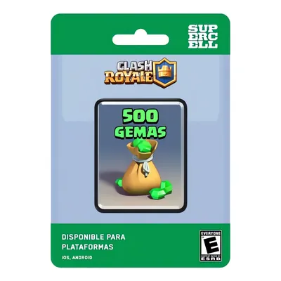 500 Gemas Clash Royale