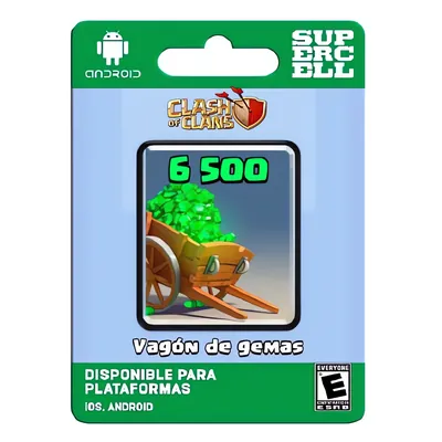 6500 Gemas Clash of clans