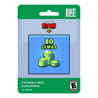 80 Gemas Brawl Stars