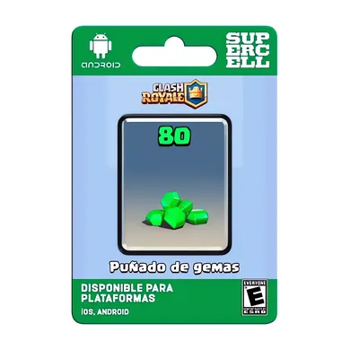 80 Gemas Clash Royale