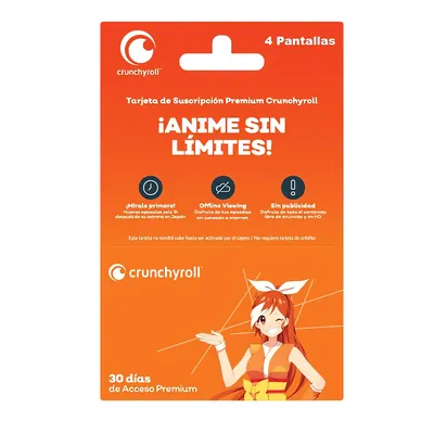Crunchyroll cuenta completa