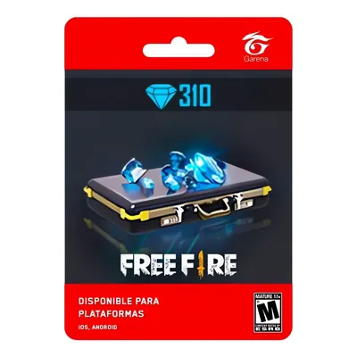 Free Fire 310 diamantes