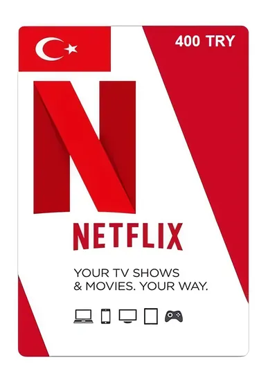 Netflix gift card 400 TRY