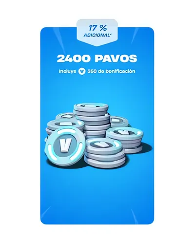 Pavos Fortnite 2400