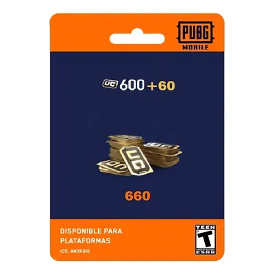 Pugb mobile 600 UC