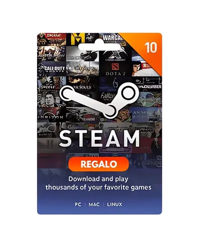 Saldo Steam 10 Regalo