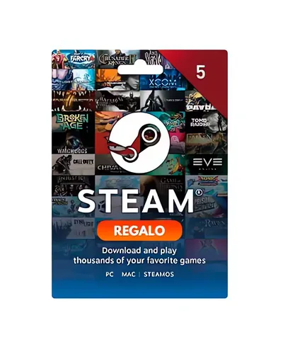 Saldo Steam 5 Regalo