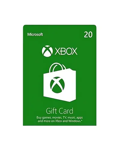 Saldo Xbox Live 20