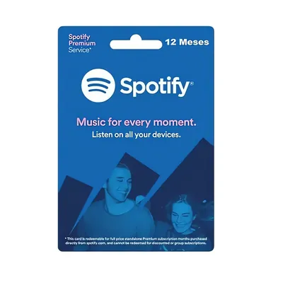 Spotify premiun 12 meses