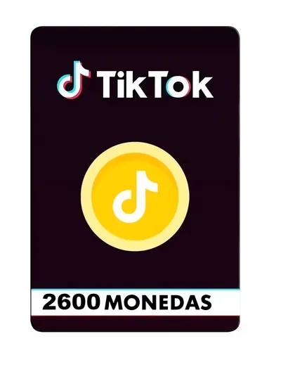 Tiktok 2600 monedas