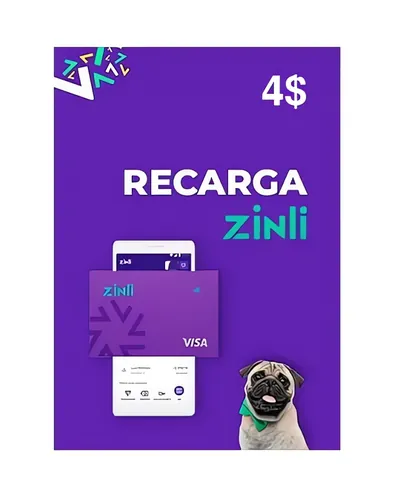 Zinli Recarga 4 USD